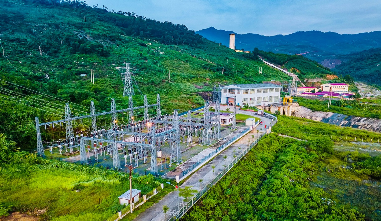 Trạm biến áp nhà máy thủy điện Đakđrinh